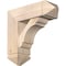 Ekena Millwork Olympic Arts and Crafts Smooth Bracket w/ Offset Brace, Douglas Fir, 7 1/2"W x 22"D x 22"H BKT0806X22X22OLY03SDF - alternate 1